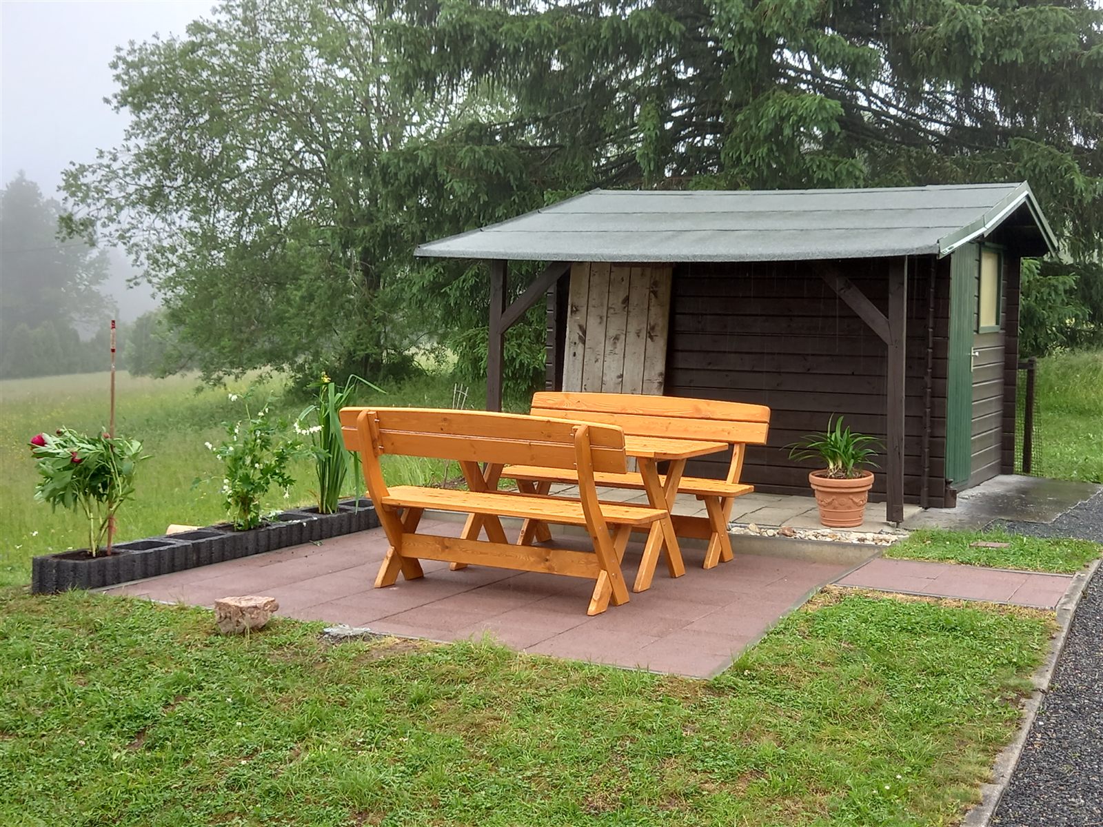 Sitzplatz im Garten